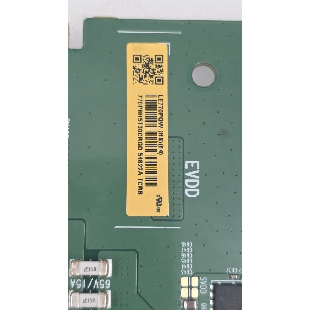 T-CON tcon TV Samsung TQ77S93DAEXXC TQ77S93DAE 6871L-7780B 6870C-1051A LE770PQW